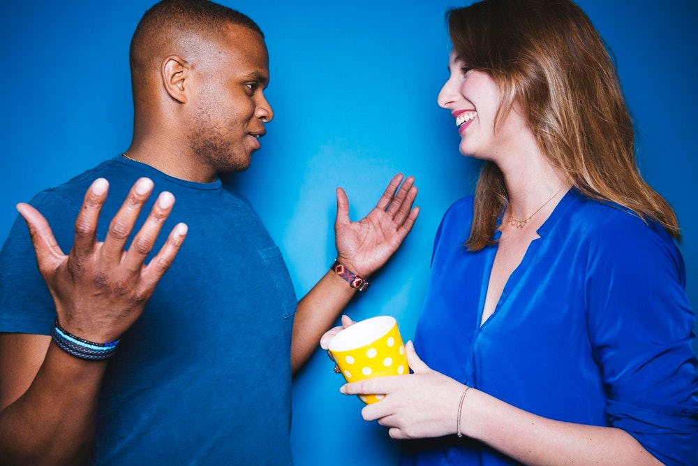 of finding people having different outlooks